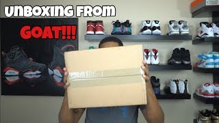 Unboxing From GOAT!!!