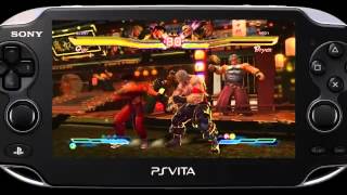 Street Fighter X Tekken Vita Gameplay Trailer 2 E3 2012