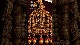 Nakshi Maang Tikka with Pearls II Devi Pavitra Gold & Diamonds