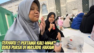 SEPERTI INI JADINYA BUKA PUASA DI MASJIDIL HARAM SAMA 4N4K”