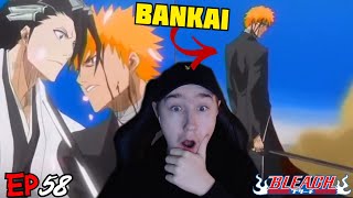 ICHIGO USES BANKAI!! || TENSA ZANGETSU || Bleach Episode 58 Reaction