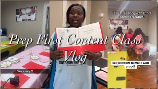 Vlog: Prep For My First Content Creator Class ❤️✨