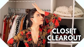 DECLUTTERING MY CLOSET! | KIMISCLOSET