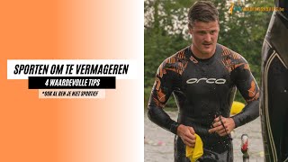 Alleen zó kan SPORTEN je helpen te VERMAGEREN - Vlog #46 // TVA