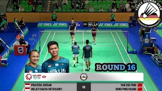 Preven/Melati INDONESIA 🆚 Fang/Huang CHINA ‼️R16 XD GERMAN OPEN 2023