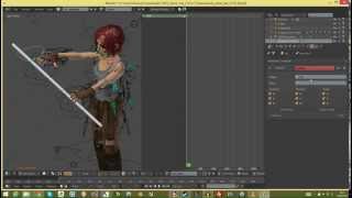 Tutorial Blender: Rigger un baton à deux mains