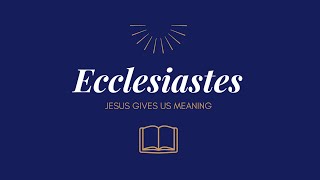 Ecclesiastes 5:1 9 — Religion Is Meaningless Without Jesus