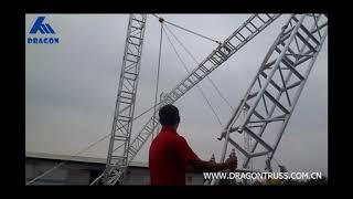 How to assemble the goal post truss