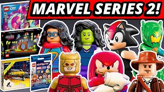 LEGO NEWS! Marvel Minifigures Series 2! NEW Sonic Theme?! Indiana Jones 18+! Blacktron! 2023 Stuntz!