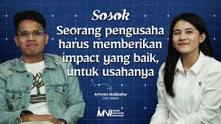 Amron Naibaho: Sukses Bisnis Bareng Teman, HMNS Jadi Parfum Favorit Anak Muda