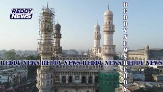 Charminar Areal view