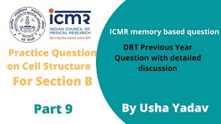 ICMR question analysis with detailed discussion #ICMR