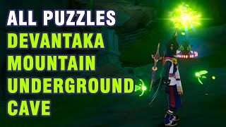 Devantaka Mountain Underground Cave ALL Puzzles | Vimana Agama Low the Water Level Sumeru