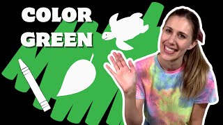 Learn Colors for Toddlers | Color Green | Color Songs for Kids | Thrive Time