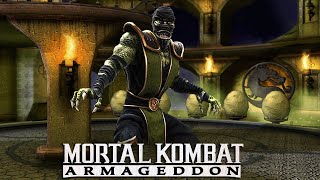 Mortal Kombat Armageddon - Reptile Arcade Mode (NO MATCHES LOST)