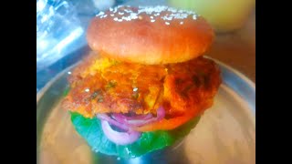 Chicken Burger|| Crispy chicken burger recipe|| Home made chicken burger recipe || Burger recipe||