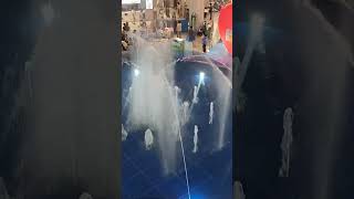 Water Show in Lotte Department in Busan Korea~