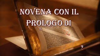 NOVENA CON IL PROLOGO DI S. GIOVANNI - 9 GIORNO