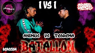 REAC-🇨🇱TEOREMA VS ANIMUS🔥"BATALLON" @LigaInmortal SIGAN SU CANAL!!!!