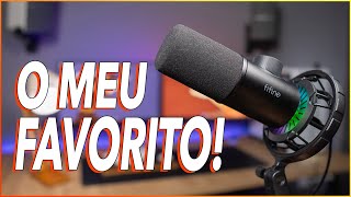 Meu Microfone Favorito! O Fifine K658 é Dinâmico e EXCELENTE para Lives e Podcasts!