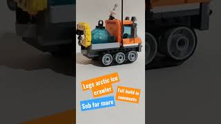 Lego arctic ice crawler set 60033  #shorts #lego #legocity #speedbuild #ideashq