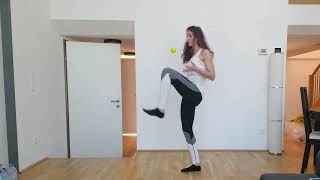 #7 stay at home workout - track & field - tennis ball warm up