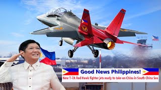 Good News! Philippines' new T-7A Red Hawk fighter jets ready to take on China in South China Sea