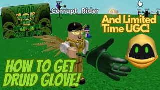 HOW TO GET DRUID GLOVE & NEW UGC! | Roblox Slap Battles