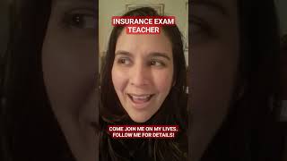 Trying to pass The insurance exam? Follow Me to pass your insurance Exam!  #insuranceexam #insurance