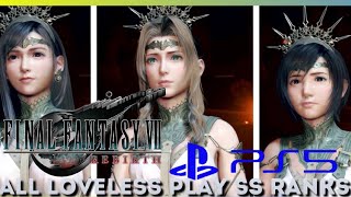 Final Fantasy VII Rebirth - All Loveless Play With SS Rank