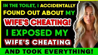 IN THE TOILET, I ACCIDENTALLY FOUND OUT ABOUT MY WIFE'S CHEATING! I EXPOSED MY WIFE'S CHEATING AND