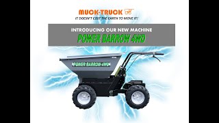 New Muck-truck Product "Power Barrow 4WD"