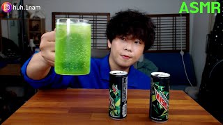 마운틴듀 가끔 마시면 달달하이 츠지깁니다~! ㅎㅎㅎ mountain dew Eating Sound Mukbang ASMR