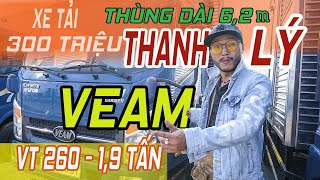 Thanh Lý Xe Cũ : Veam VT260 1T9 Thùng Dài 6m2 2015 Máy HYUNDAI | Trung Tâm Xe Tải Offĩial | Khoa Râu