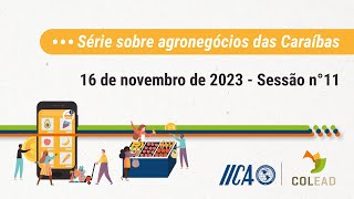 IICA-COLEAD Série Agronegócios do Caribe - Sessão 11 - 16 de novembro de 2023