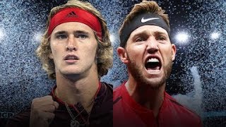 Sweet Winner By Jack Sock Vs Aleander Zverev Amazing Point : Nitto ATP Finals 2017