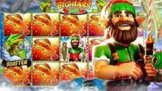 I bought 5x $25,000 bonus buys on Big Bass Christmas Bash slot