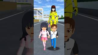 Polisi Rina Menyelamatkan dan yuta Mio #sakuraschoolsimulator #sakura #sss