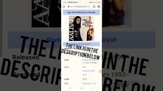 Reacting to AALIYAH- AGE AIN'T NOTHING BUT A NUMBER