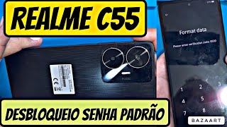 Desbloqueio de senha Padrão Realme C55 Modelo RMX3710 | desbloqueio de senha de qualquer Realme