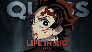 Demon Slayer ep4,5 - Life In Rio 🎶 (BRAZILIAN PHONK) [Edit/AMV] Quick! | 4k