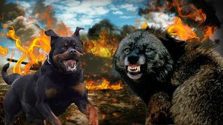 Rottweiler vs Wolverine