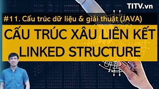 Cấu trúc dữ liệu và giải thuật JAVA 11 - Cấu trúc xâu liên kết Linked Struture