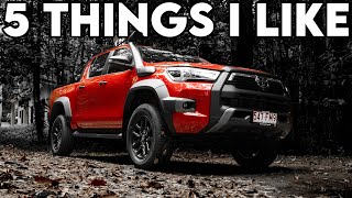 5 THINGS I LIKE ABOUT MY NEW 2023 TOYOTA HILUX ROGUE // + Bonus Feature