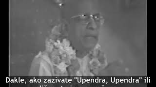 Prabhupada 1051 Ja nemam sposobnosti, ali sam to uzeo, riječi moga gurua, kao život i dušu