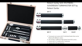 Sorby Turnmaster Tools Box Opening