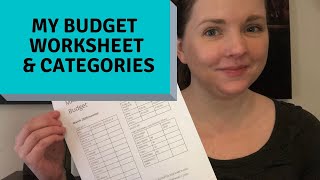 HOW WE BUDGET! BUDGET WORKSHEET AND BUDGET CATEGORY WALK THROUGH. OUR DEBT FREE JOURNEY VLOG!