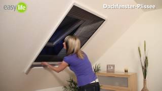 POS Video Dachfenster Plissee easy life HD