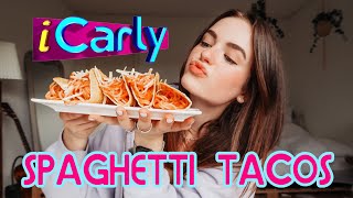 Ich probiere die ✨iCarly SPAGHETTI TACOS✨ *chaotisch* | Fabienne Bethmann