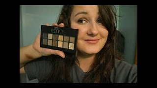 Maybelline the nudes pallette review!